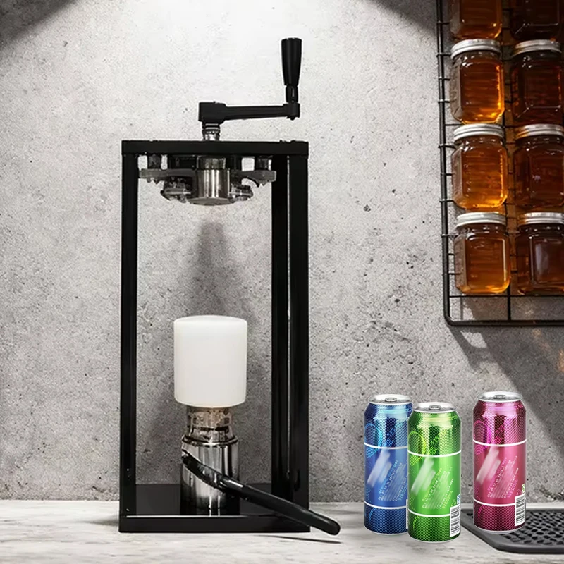 Manual Can Sealer Hand Crank Rotary Seaming Machine 55MM PET Plastic Aluminum Tin Soft Drinks Coffee Bubble Tea Can Sealer
Manual Can Sealer Hand Crank Rotary Seaming Machine 55MM PET Plastic Aluminum Tin Soft Drinks Coffee Bubble Tea Can Sealer
