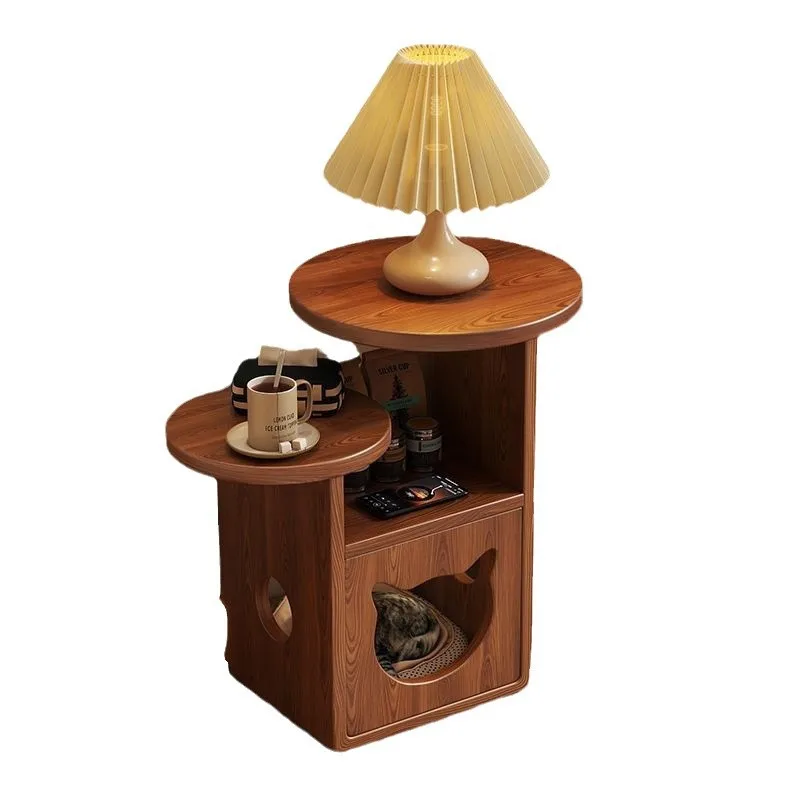 Solid wood wind small edge mini coffee table sofa bedside floor new round creative cat climbing frame side table
Solid wood wind small edge mini coffee table sofa bedside floor new round creative cat climbing frame side table
