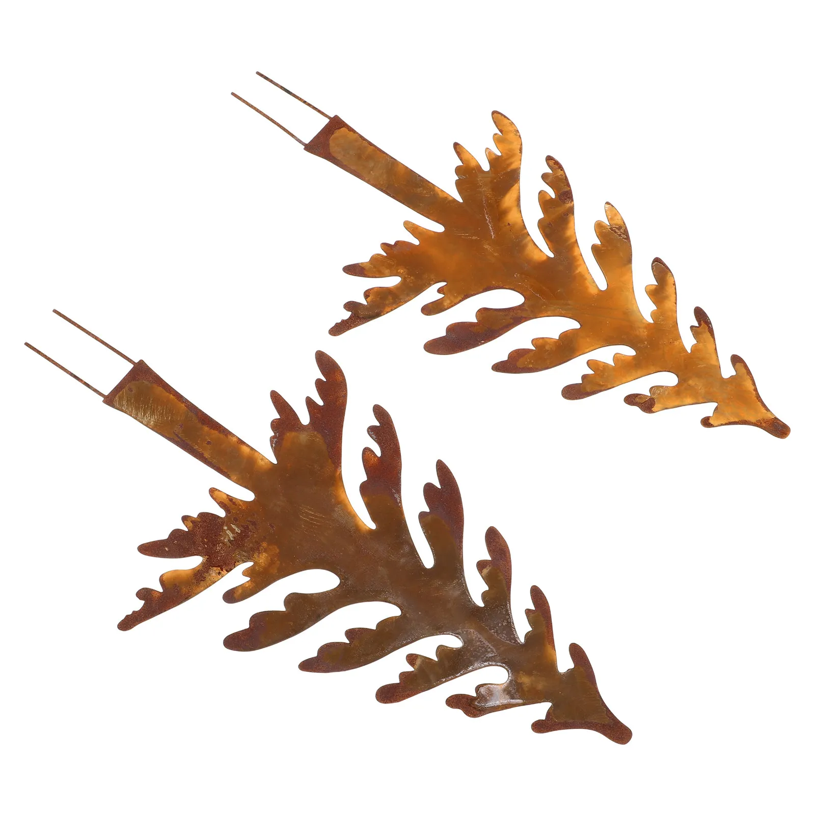 2Pcs Rustic Iron Garden Stakes Vintage Weatherproof Outdoor Decor for Christmas Halloween Yard Pathway Flower Bed Rust Metal
2Pcs Rustic Iron Garden Stakes Vintage Weatherproof Outdoor Decor for Christmas Halloween Yard Pathway Flower Bed Rust Metal