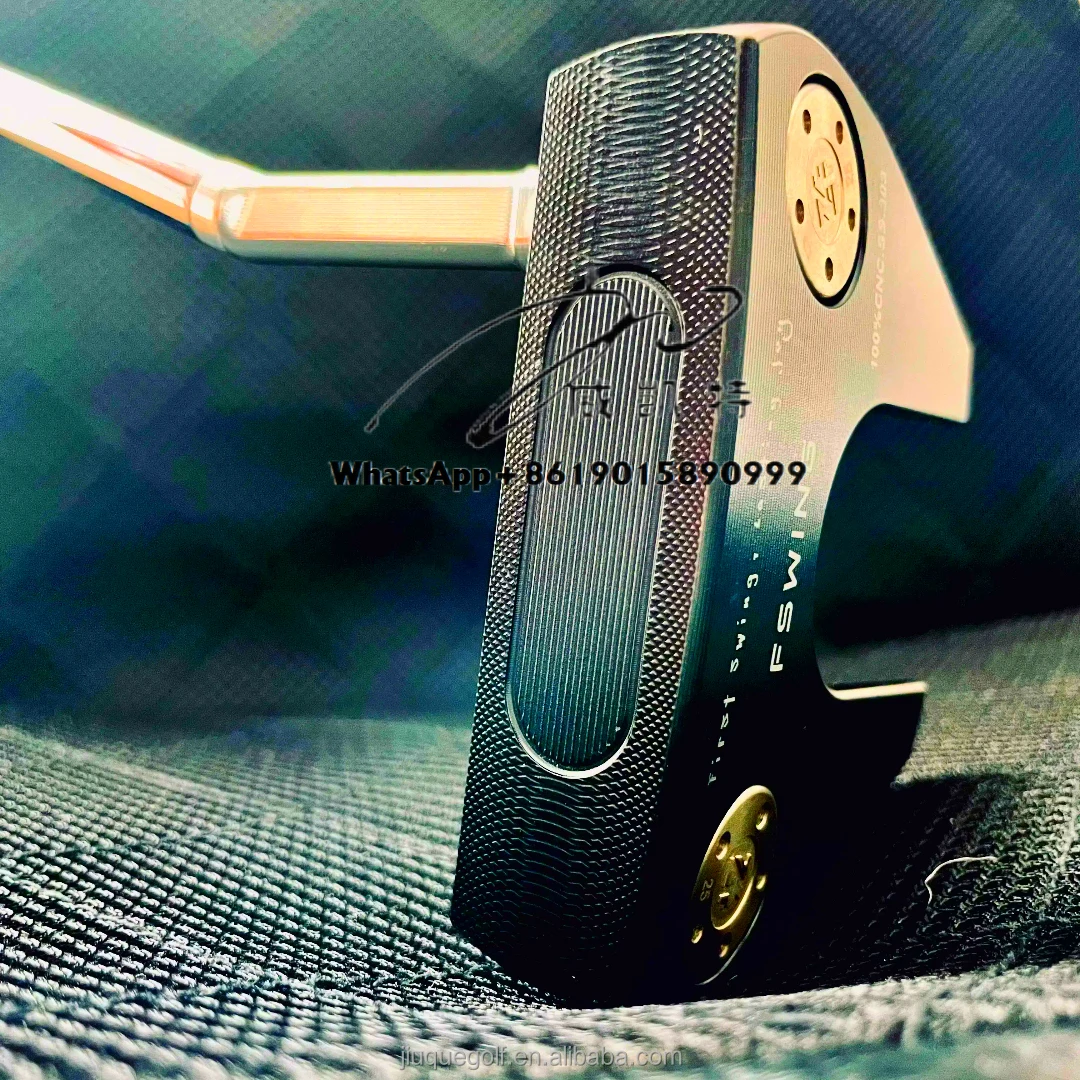 Black High-end Stainless steel.303 CNC STABILITY Carbon-Steel graphite Shaft Golf Clubs Right-Handed Custom Fit Golf Putter
Black High-end Stainless steel.303 CNC STABILITY Carbon-Steel graphite Shaft Golf Clubs Right-Handed Custom Fit Golf Putter