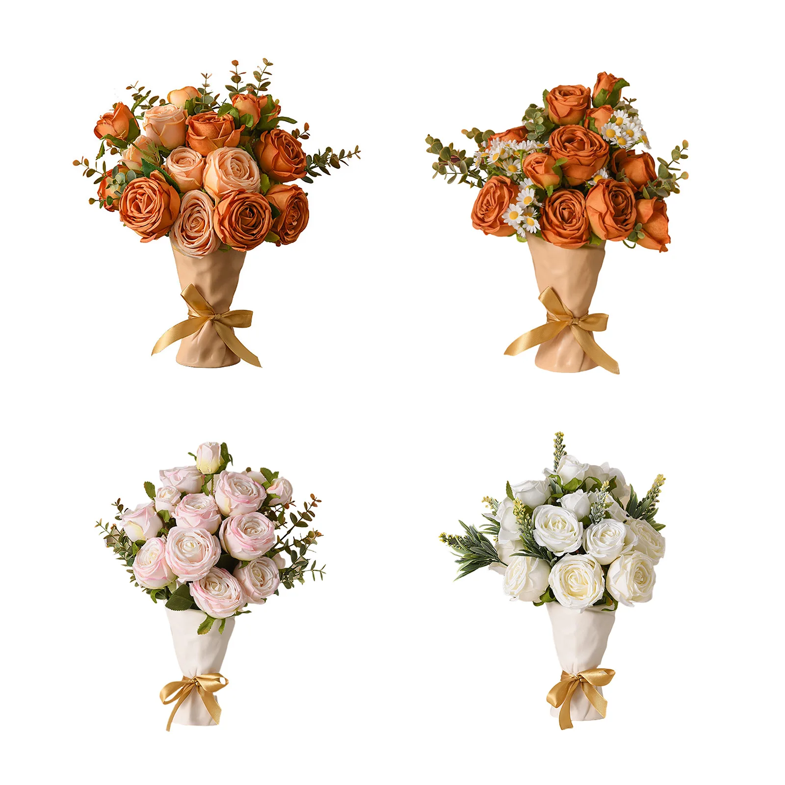 Silk Rose Bouquet, Artificial Flowers, Simulation Rose, Wedding Decoration, Home Decoration for Living Room, Photography Prop
Silk Rose Bouquet, Artificial Flowers, Simulation Rose, Wedding Decoration, Home Decoration for Living Room, Photography Prop