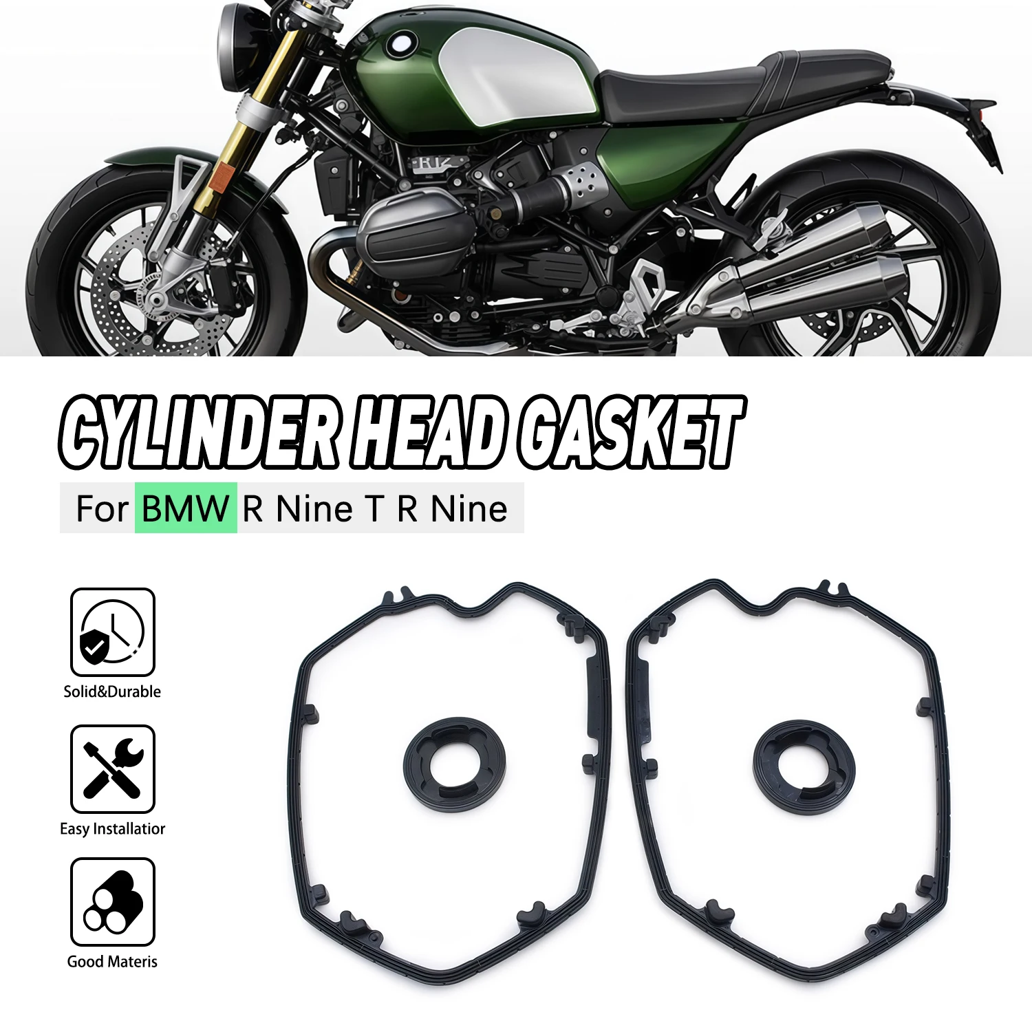 Прокладка крышки головки блока цилиндров мотоцикла для Bmw R Nine T R Nine T Pure Scrambler Urban GS 2019 2020-2023, детали 11127923660
Прокладка крышки головки блока цилиндров мотоцикла для Bmw R Nine T R Nine T Pure Scrambler Urban GS 2019 2020-2023, детали 11127923660