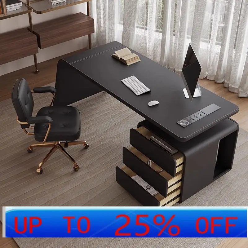Lmm Minimalist Home Study Desk Modern Simple Saddle Leather Office Computer Desk
Lmm Minimalist Home Study Desk Modern Simple Saddle Leather Office Computer Desk