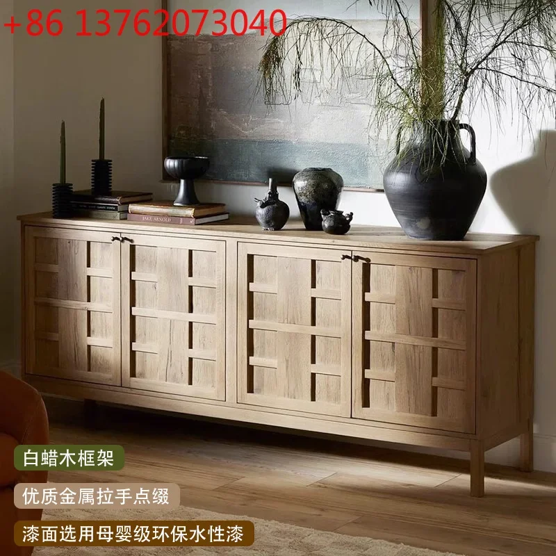 Retro dining side cabinet, living room TV cabinet, entrance cabinet, log locker
Retro dining side cabinet, living room TV cabinet, entrance cabinet, log locker
