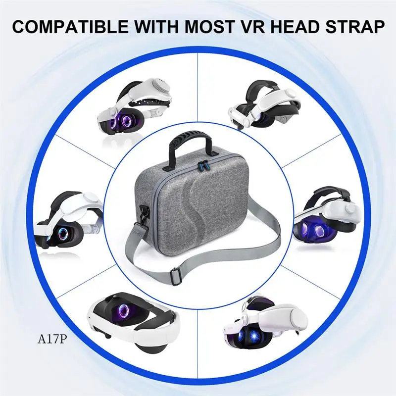 AP-Large Carrying Case For Meta Quest 3 Accessories, Storage Case Bag For Quest 3 VR Headset, Controller Grips, Travel Case Dura
AP-Large Carrying Case For Meta Quest 3 Accessories, Storage Case Bag For Quest 3 VR Headset, Controller Grips, Travel Case Dura