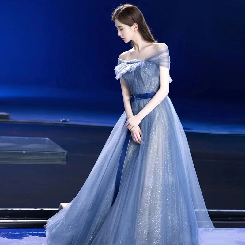 Ele Evening Gown for Banquet Art Exam Host Performance Light Luxury High-End Sensation Wedding Date Cany Annual Ceremo...
Ele Evening Gown for Banquet Art Exam Host Performance Light Luxury High-End Sensation Wedding Date Cany Annual Ceremo...