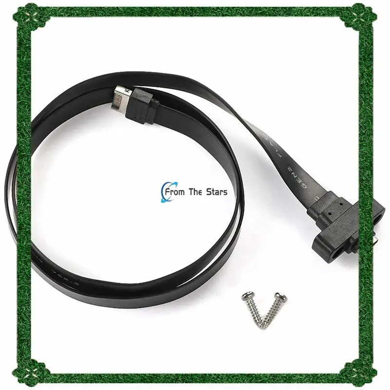 24-Hour Delivery USB 3.1 Front Panel Type E Male To USB-C Type C Expansion Cable Computer Motherboard Connector Wire Cord Line
24-Hour Delivery USB 3.1 Front Panel Type E Male To USB-C Type C Expansion Cable Computer Motherboard Connector Wire Cord Line