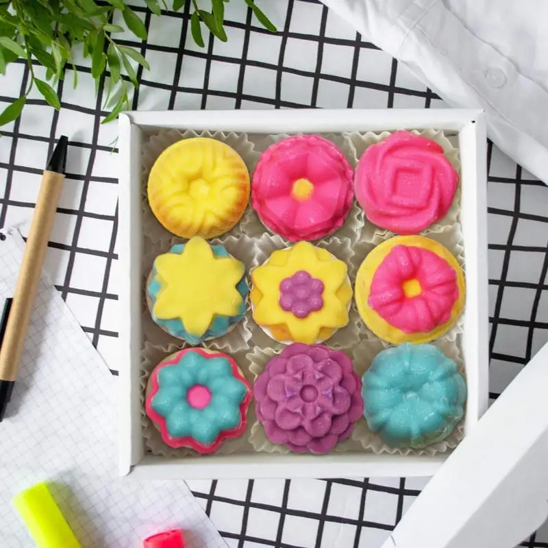 Flowers Shaped Silicone Mold 12 Cavities Leaves Silicone Candy Molds For Cookie Decor Non-Stick Cookie Candy Mould For Fondant
Flowers Shaped Silicone Mold 12 Cavities Leaves Silicone Candy Molds For Cookie Decor Non-Stick Cookie Candy Mould For Fondant