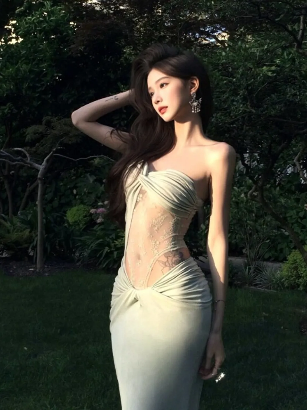 Stunning Summer Slant Shoulder Waist-Cinching Slim Fit Long Dress Beautiful City Walk Casual Wedding Party Outdoor Country El...
Stunning Summer Slant Shoulder Waist-Cinching Slim Fit Long Dress Beautiful City Walk Casual Wedding Party Outdoor Country El...