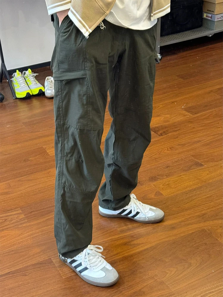 Mens Camouflage Quick Dry Nylon Trousers Summer Outdoor Workwear Hiking Mountain Climbing Pants Straight Leg Casual Pants
Mens Camouflage Quick Dry Nylon Trousers Summer Outdoor Workwear Hiking Mountain Climbing Pants Straight Leg Casual Pants