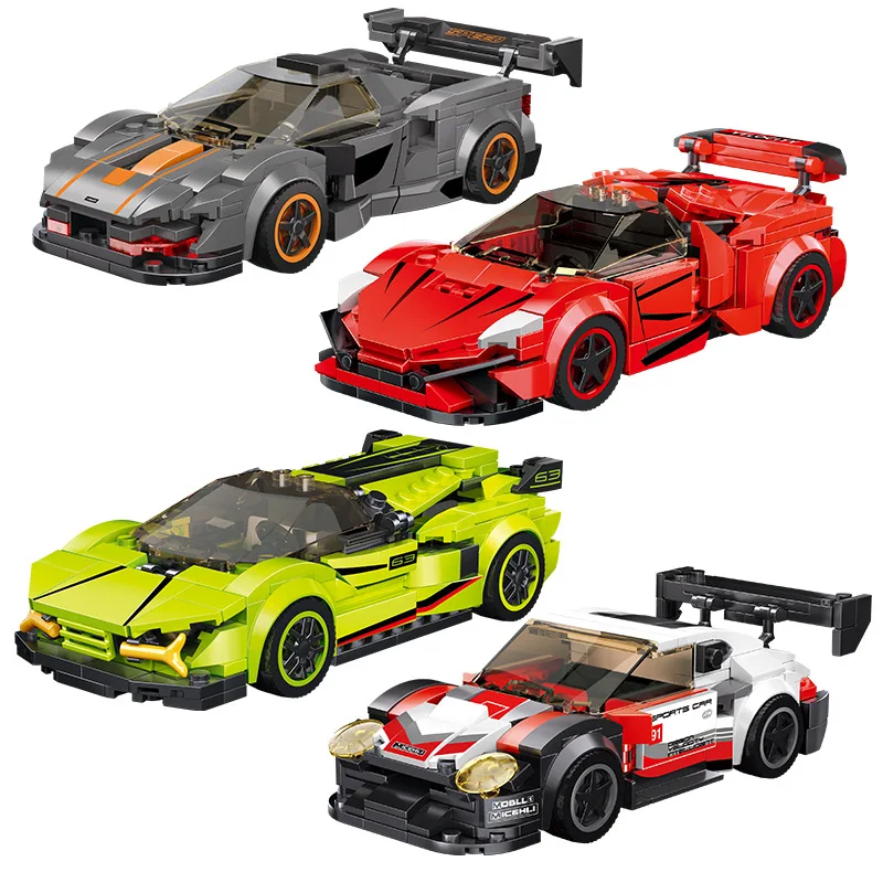 Aoke Building Blocks Eight-Grid Racing Series Children's Assembled Educational Super-Running Model Car Toy Decoration
Aoke Building Blocks Eight-Grid Racing Series Children's Assembled Educational Super-Running Model Car Toy Decoration