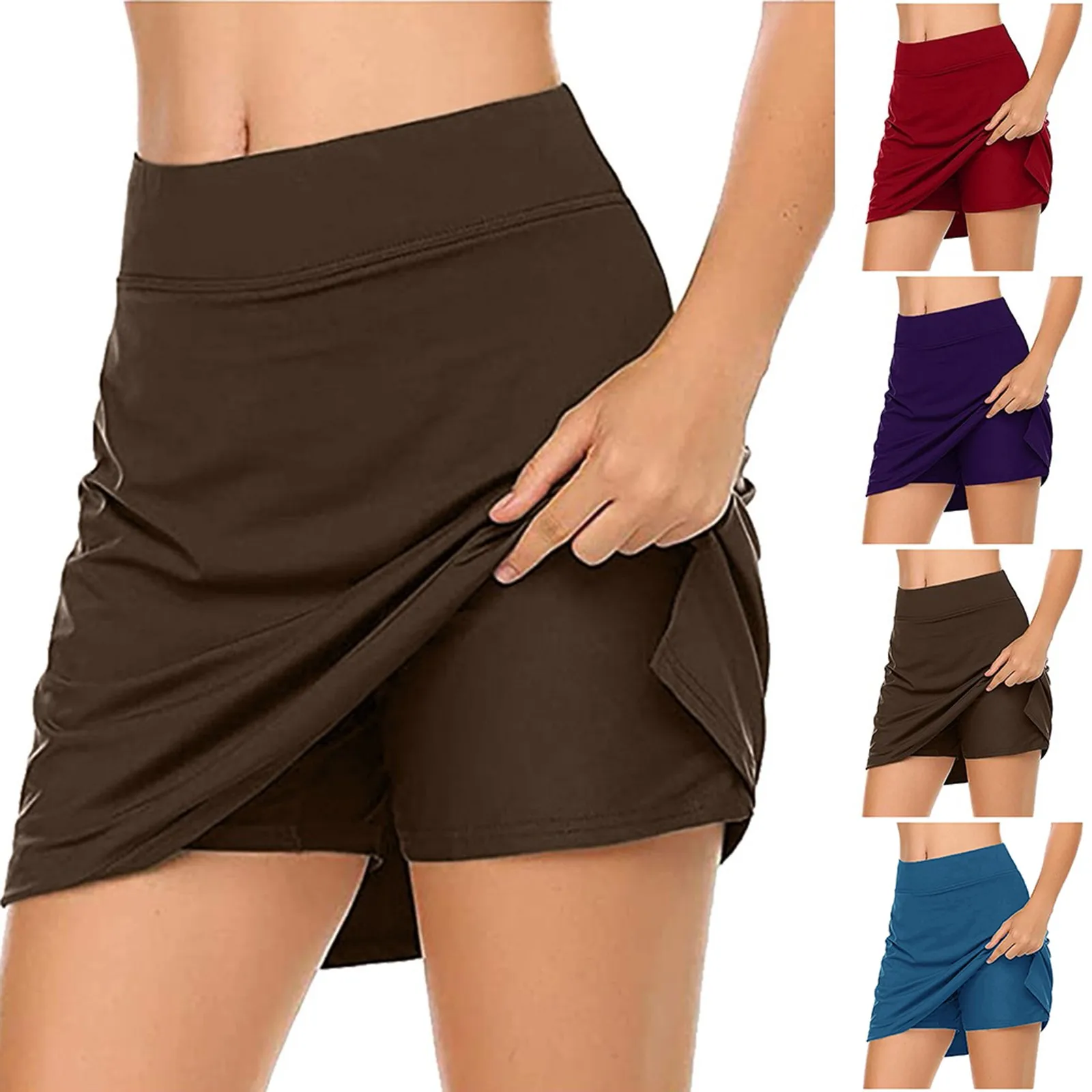 S-4xl Skirt Ladies Large Size High Waist Slim Slimming Short Skirt A-Line Shorts Tennis Sports Short Skirt Women
S-4xl Skirt Ladies Large Size High Waist Slim Slimming Short Skirt A-Line Shorts Tennis Sports Short Skirt Women