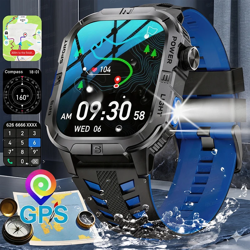 Новые мужские смарт-часы 2026 года для активного отдыха с GPS, AMOLED-экраном 2,01 дюйма, компасом, фонариком, водонепроницаемостью 5ATM и функцией Bluetooth-звонков
Новые мужские смарт-часы 2026 года для активного отдыха с GPS, AMOLED-экраном 2,01 дюйма, компасом, фонариком, водонепроницаемостью 5ATM и функцией Bluetooth-звонков