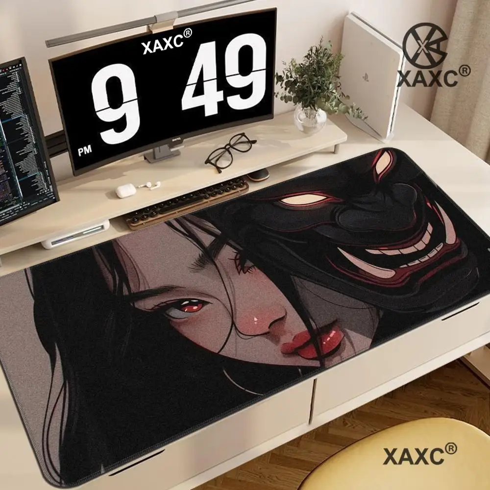 Gaming Mousepad Mask Girl XAXC Mouse Pad large keyboard mouse desk pad non-slip rubber gaming mouse pad laptop mouse carpet
Gaming Mousepad Mask Girl XAXC Mouse Pad large keyboard mouse desk pad non-slip rubber gaming mouse pad laptop mouse carpet