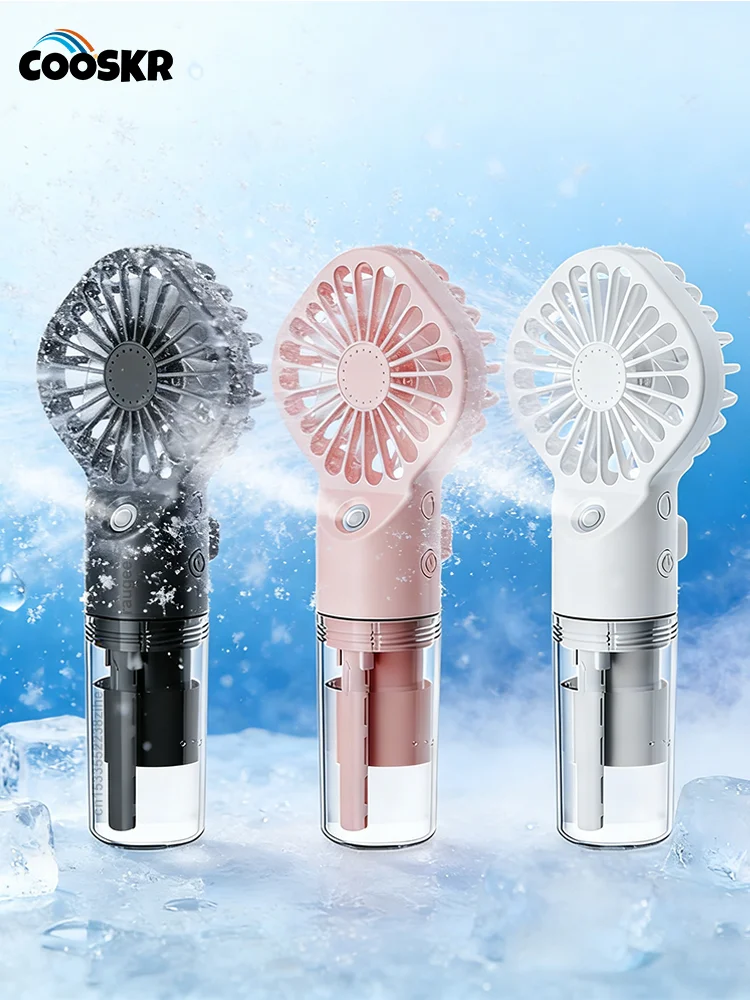 Portable Spray Fan Mini Mist Fan Handheld Water Humidifier Fan 4 Speeds Powerful Wind USB Rechargeable Outdoor Personal Hand Fan
Portable Spray Fan Mini Mist Fan Handheld Water Humidifier Fan 4 Speeds Powerful Wind USB Rechargeable Outdoor Personal Hand Fan