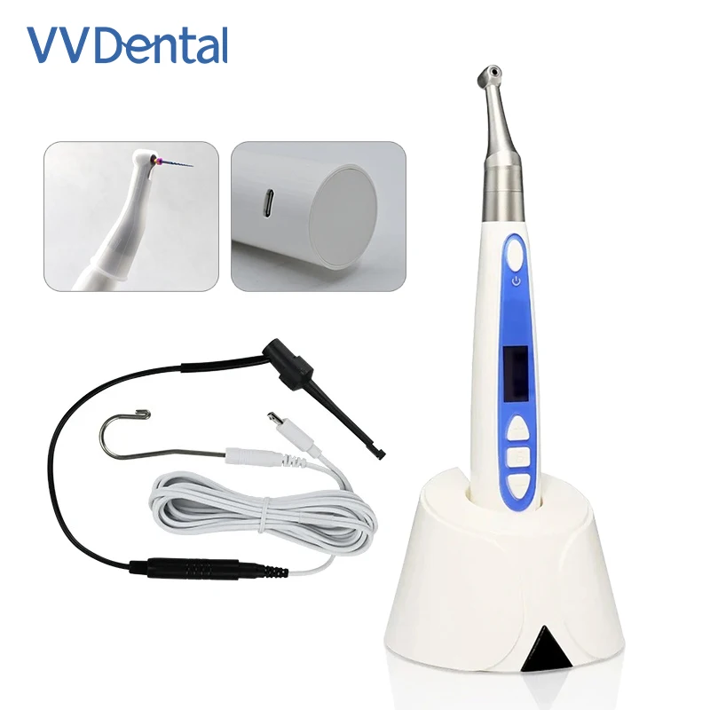 VV Dental 2 in 1 Wireless Endo Motor Built in Apex Locator with 1:1 Handpiece and Apex Locator Oral Treatment Equipment
VV Dental 2 in 1 Wireless Endo Motor Built in Apex Locator with 1:1 Handpiece and Apex Locator Oral Treatment Equipment