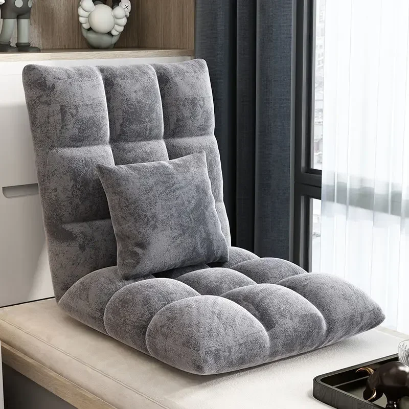 Floating Window Chair Lazy Person Sofa Single Person Tatami Bedroom Balcony Dormitory Small Bed Backrest Chair Folding 
Floating Window Chair Lazy Person Sofa Single Person Tatami Bedroom Balcony Dormitory Small Bed Backrest Chair Folding