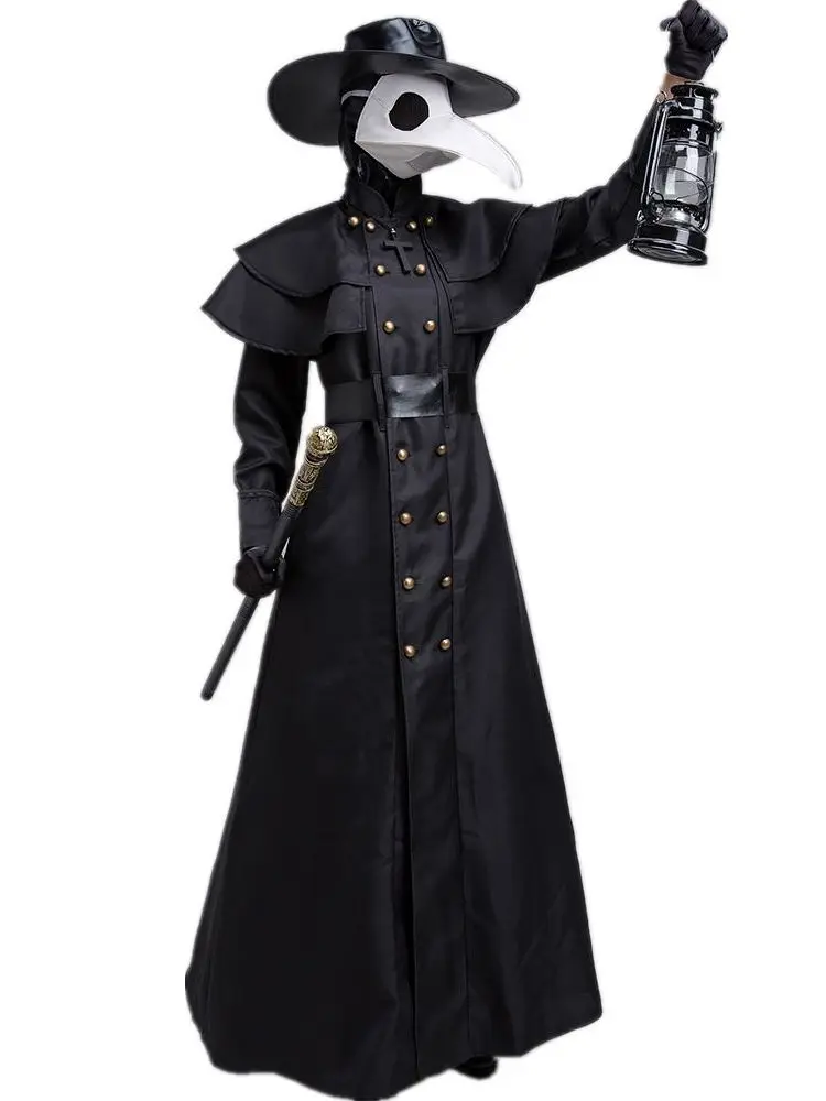 Halloween Cosplay Priest Costume Black Robe Women's Traditional Chinese Stage Outfit Fall Season Fashion Ladies' Clothing
Halloween Cosplay Priest Costume Black Robe Women's Traditional Chinese Stage Outfit Fall Season Fashion Ladies' Clothing