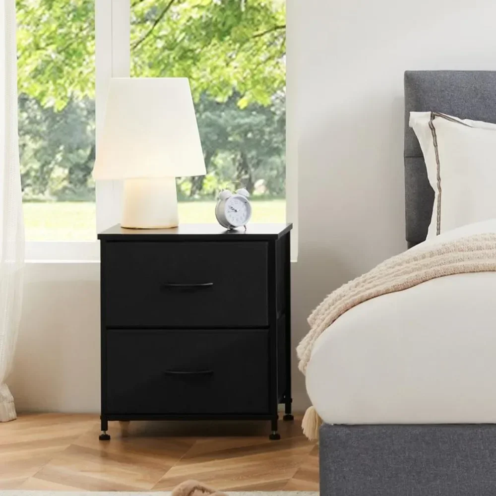 Home Furniture Nightstand with 2 Fabric Drawers, Small Dresser, Side Table, End Table, Bedside Table, Night Stands
Home Furniture Nightstand with 2 Fabric Drawers, Small Dresser, Side Table, End Table, Bedside Table, Night Stands