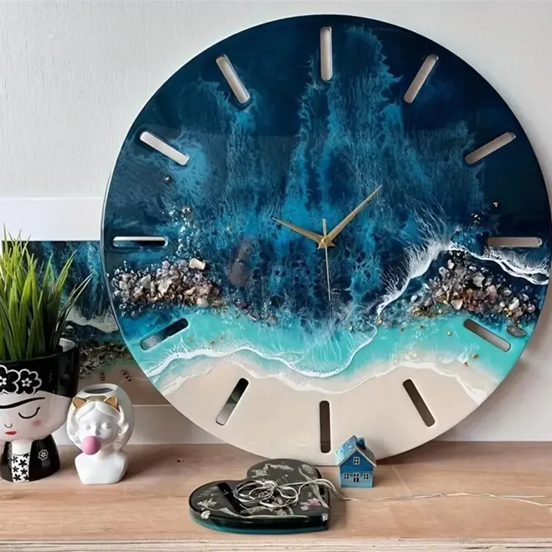Large Clock Resin Mold,Round Clock Silicone Mold Wall Hanging Clock Epoxy Mold with Pointer for DIY Crafts Jewelry Making Molds
Large Clock Resin Mold,Round Clock Silicone Mold Wall Hanging Clock Epoxy Mold with Pointer for DIY Crafts Jewelry Making Molds