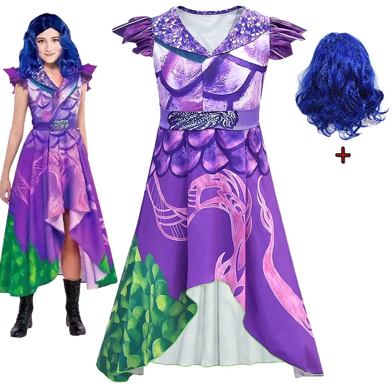 Kids D-Descendants 3 Costume for Girls Evie Mal Cosplay Costume Child Fantasia Halloween Clothes Wig Birthday Party Fancy Dress
Kids D-Descendants 3 Costume for Girls Evie Mal Cosplay Costume Child Fantasia Halloween Clothes Wig Birthday Party Fancy Dress