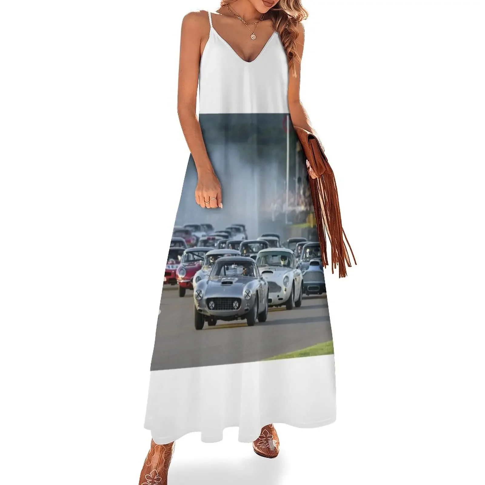 Racing at the Goodwood Revival Sleeveless Dress Summer dresses for women summer women's dress 2025
Racing at the Goodwood Revival Sleeveless Dress Summer dresses for women summer women's dress 2025