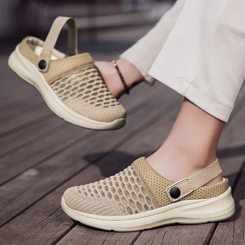 Women's Summer Sports Shoes New Platform Sandals Women Mesh Sports Breathable Beach Flat Bottom Trendy Outdoor Walking Slippers
Women's Summer Sports Shoes New Platform Sandals Women Mesh Sports Breathable Beach Flat Bottom Trendy Outdoor Walking Slippers
