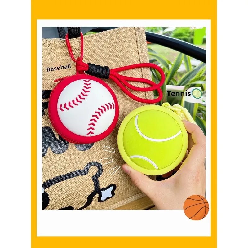Sports Silicone Organizer - Fashion Soccer Design Mini Earphone Case,Multi-Use Pouch for Baseball,Tennis, shoulder Bag Accessory
Sports Silicone Organizer - Fashion Soccer Design Mini Earphone Case,Multi-Use Pouch for Baseball,Tennis, shoulder Bag Accessory
