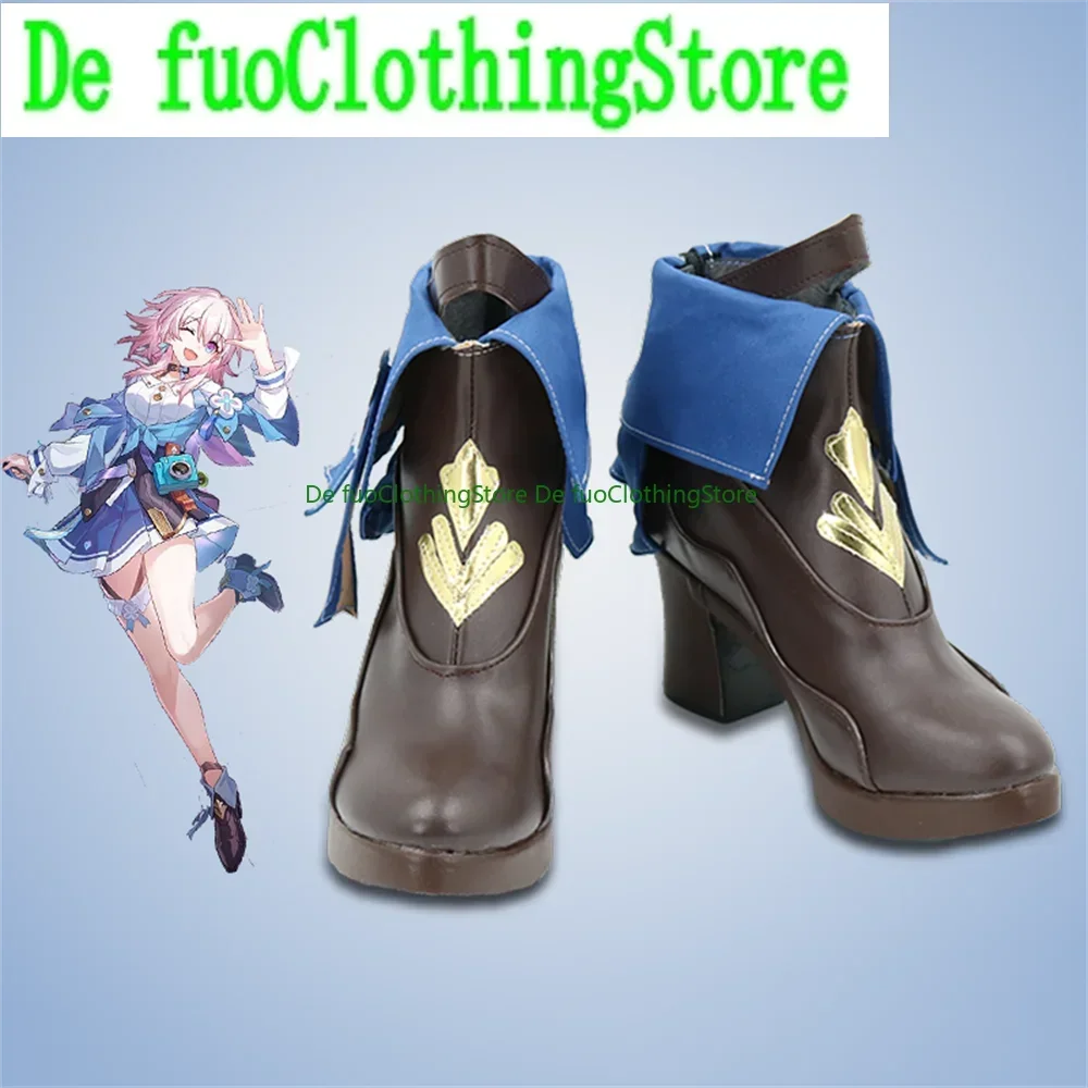 7 марта Honkai Impact Honkai Star Rail Обувь для косплея Сапоги Игра Аниме Хэллоуин Рождество DefuoClothing Магазин обуви
7 марта Honkai Impact Honkai Star Rail Обувь для косплея Сапоги Игра Аниме Хэллоуин Рождество DefuoClothing Магазин обуви
