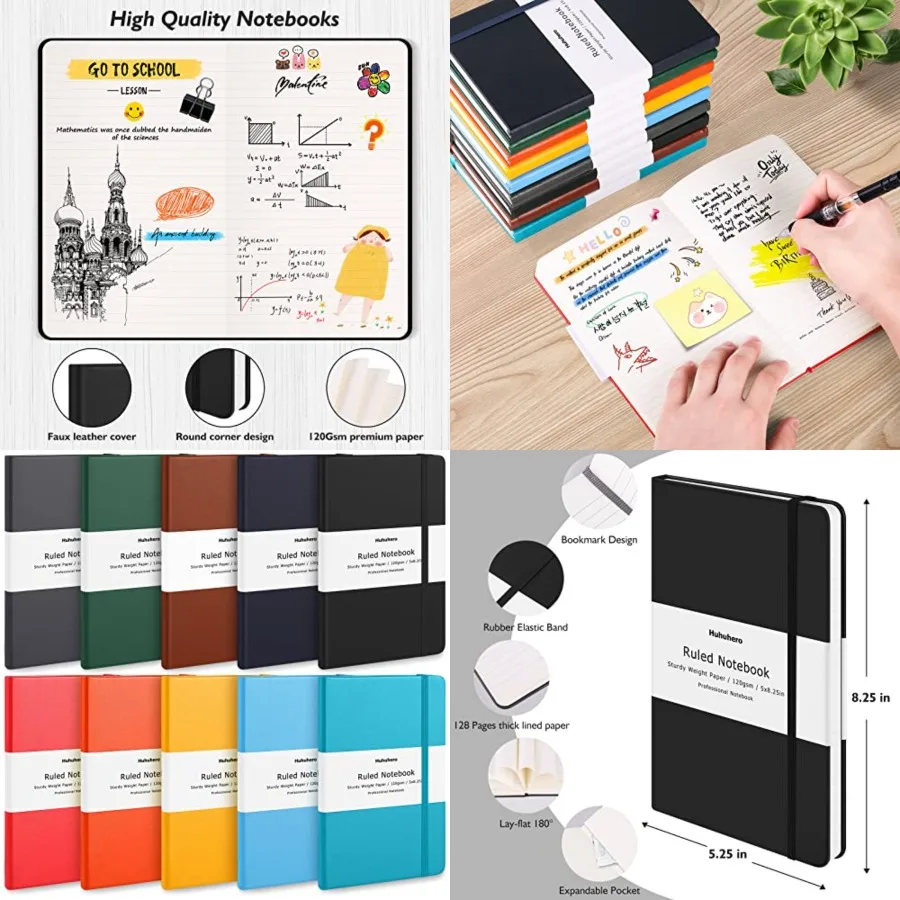 Lined Journal Notebook, A Hardcover Notebooks for Work, 1GSM Thick Paper, 128 Pages College Ruled Notebook for Writing Business
Lined Journal Notebook, A Hardcover Notebooks for Work, 1GSM Thick Paper, 128 Pages College Ruled Notebook for Writing Business