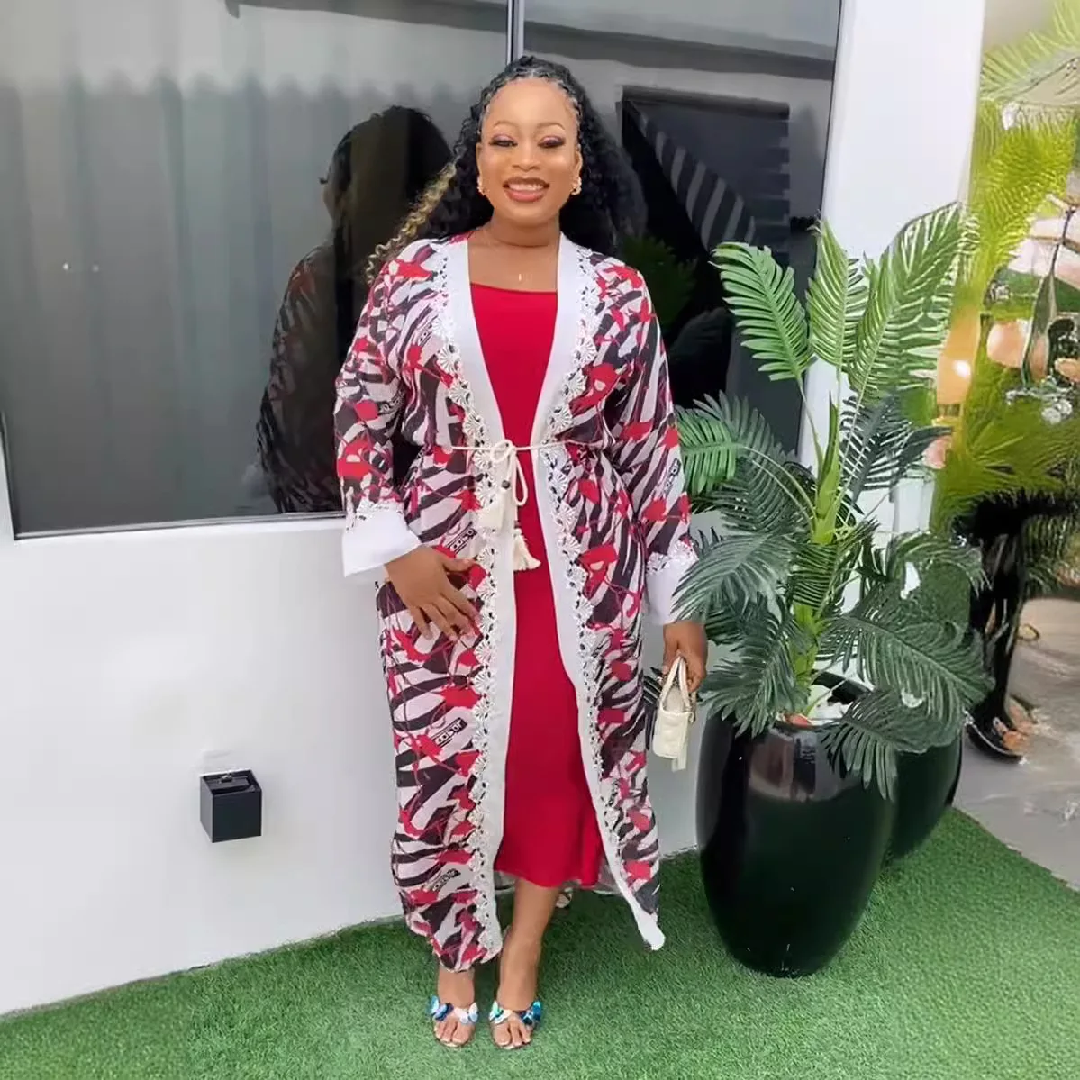 2 Pieces Set African Maxi Dress for Women 2024 Summer Vacation Beach Clothes Plus Size Dashiki Casual Outfits Muslim Kaftan Gown
2 Pieces Set African Maxi Dress for Women 2024 Summer Vacation Beach Clothes Plus Size Dashiki Casual Outfits Muslim Kaftan Gown