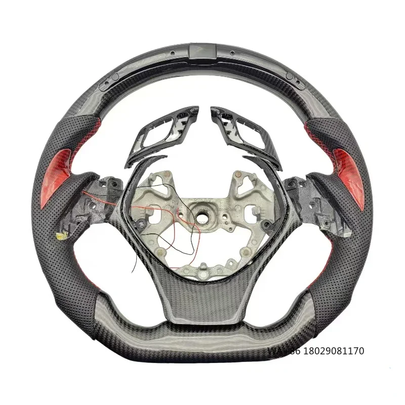 Hot Sale Carbon Fiber Perforated Leather Led Steering Wheel for Chr 2018 Car Steering Wheel
Hot Sale Carbon Fiber Perforated Leather Led Steering Wheel for Chr 2018 Car Steering Wheel