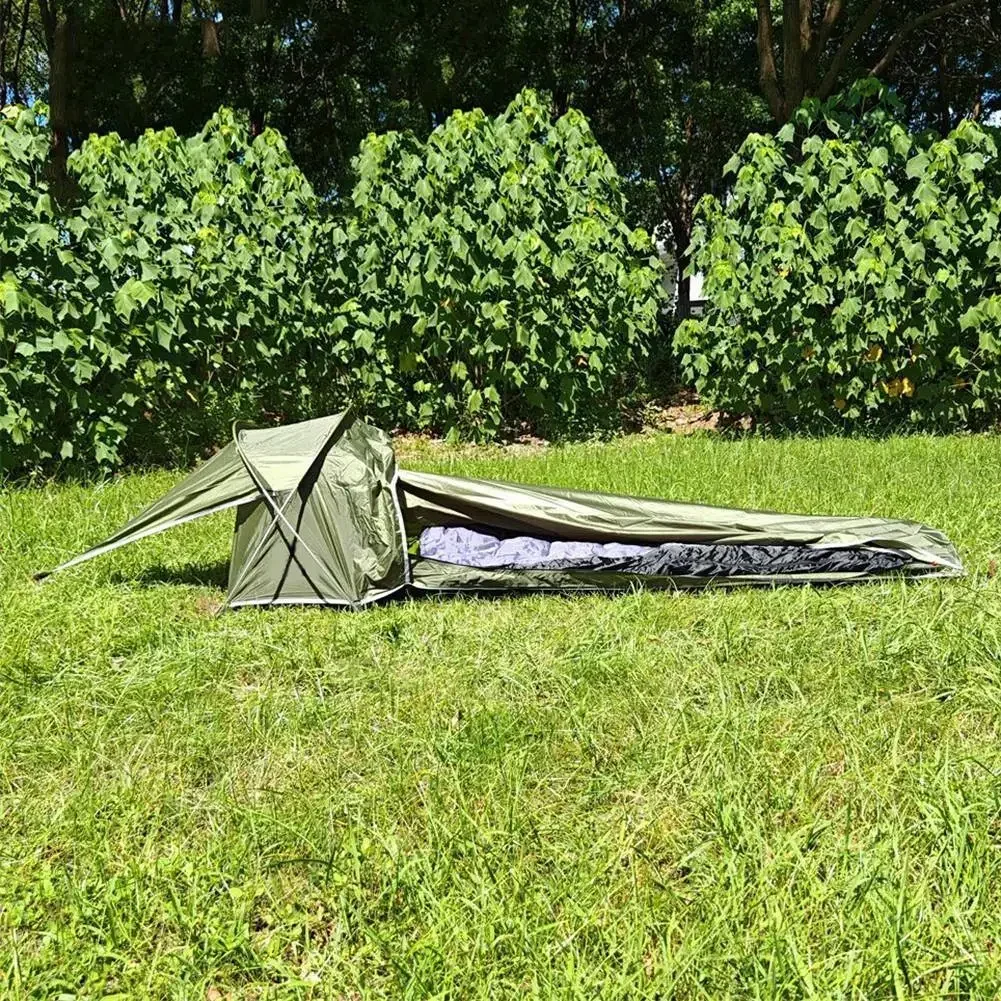 Single Occupancy Ultralight Tent with Waterproof Protection Ideal for Camping For Hiking and Outdoor Activities
Single Occupancy Ultralight Tent with Waterproof Protection Ideal for Camping For Hiking and Outdoor Activities