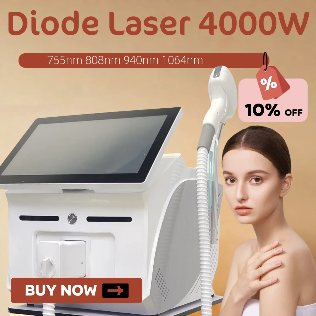 Портативная профессиональная диодная лазерная эпиляция, 4-волновая система 808/755/940/1064 нм с ледяным титановым охлаждением для постоянных результатов
Портативная профессиональная диодная лазерная эпиляция, 4-волновая система 808/755/940/1064 нм с ледяным титановым охлаждением для постоянных результатов