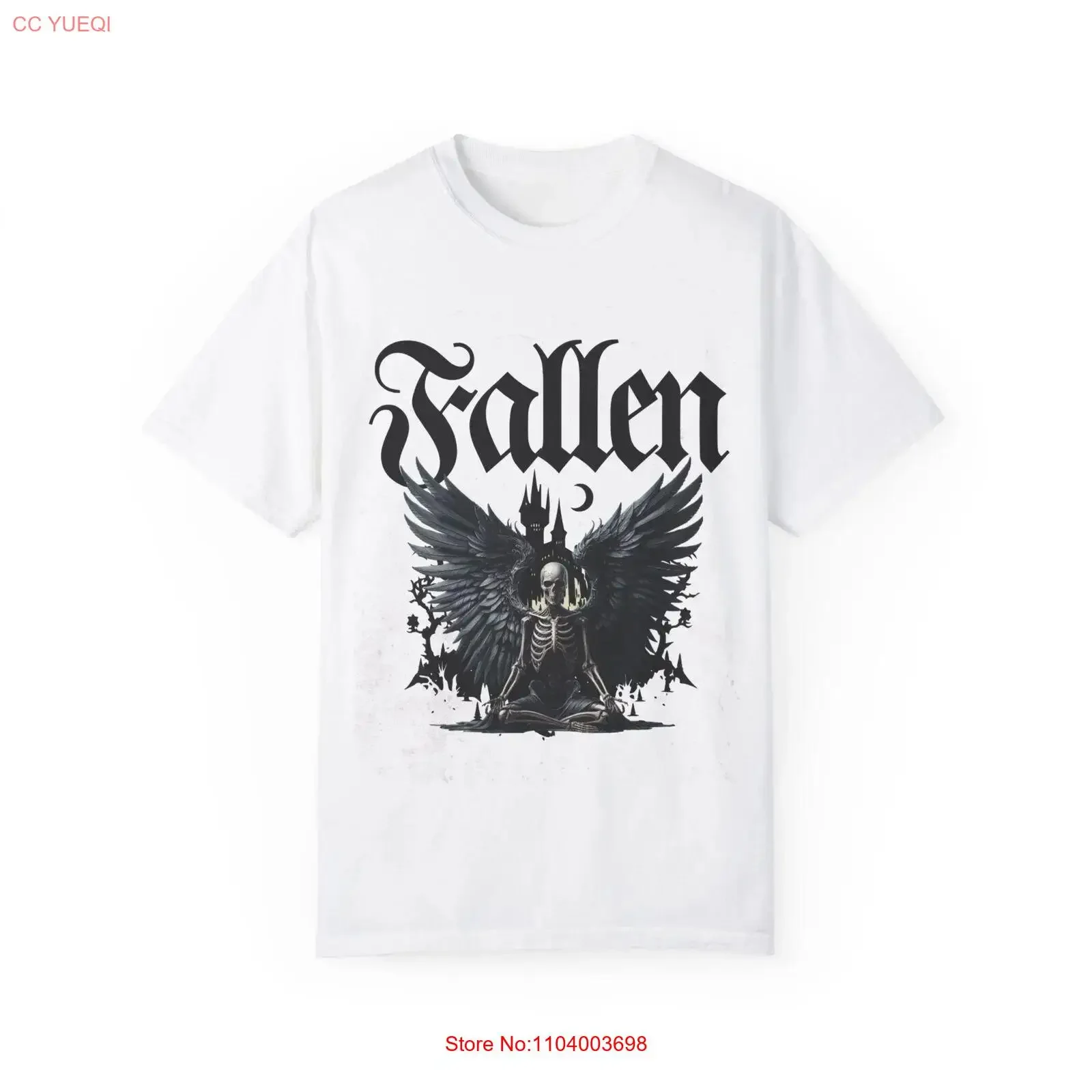 Футболка Fallen Angel в готическом стиле с черным крылом, альтернативная модная винтажная стираная футболка с графическим рисунком, дышащая растянутая уличная одежда
Футболка Fallen Angel в готическом стиле с черным крылом, альтернативная модная винтажная стираная футболка с графическим рисунком, дышащая растянутая уличная одежда