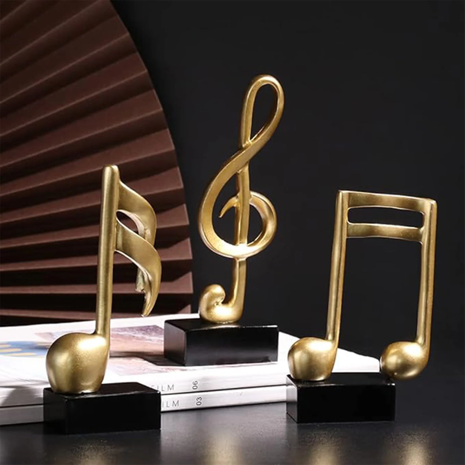 Resin Musical Notes Model Ornaments Living Room Wine Cooler TV Cabinet Desktop Decorative Crafts Desk Ornaments Home Decor
Resin Musical Notes Model Ornaments Living Room Wine Cooler TV Cabinet Desktop Decorative Crafts Desk Ornaments Home Decor
