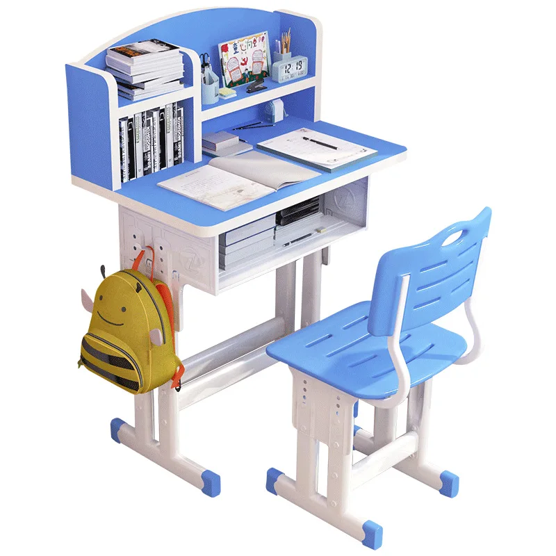 Children's study desk primary and secondary school students' writing desk boys' and girls' homework desk and chair household
Children's study desk primary and secondary school students' writing desk boys' and girls' homework desk and chair household