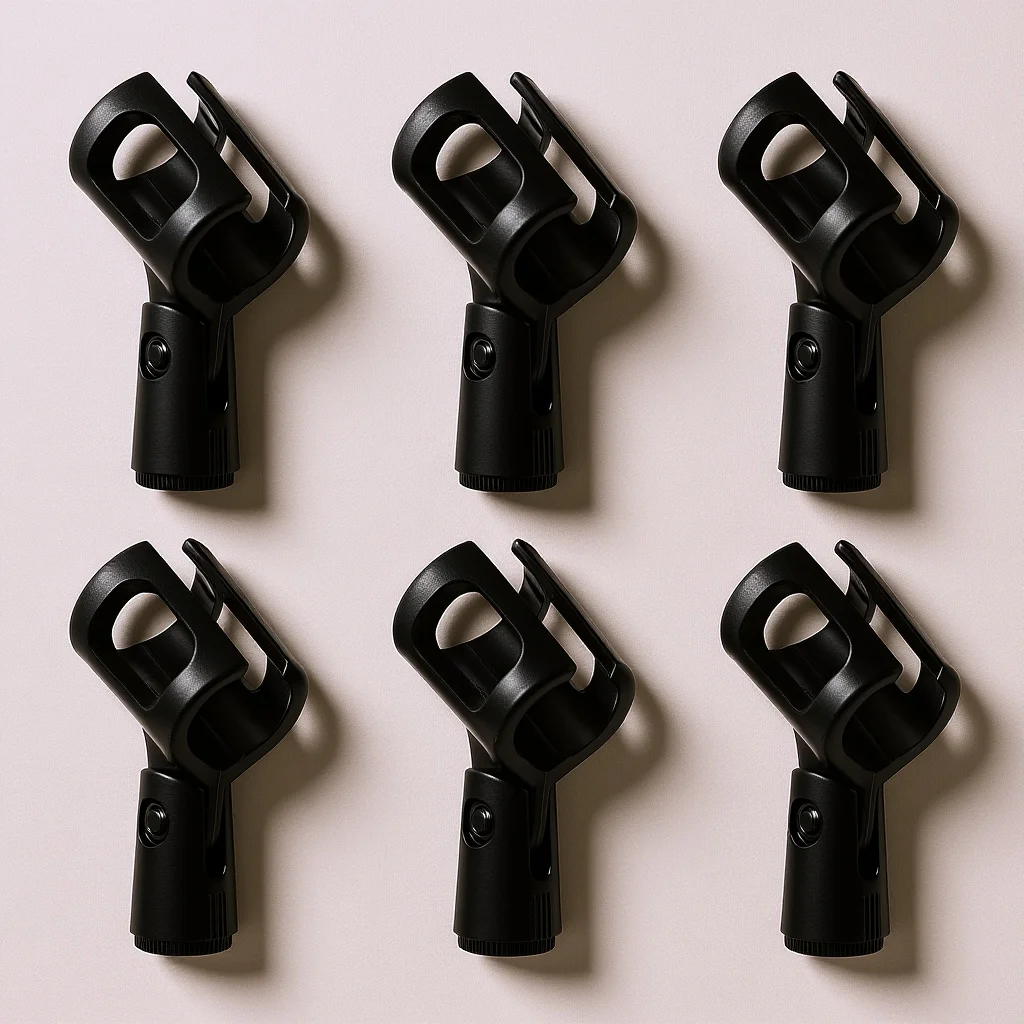 6Pcs H-Shaped Microphone Clips Strong Plastic Mount for Hands-Free Use in Public Spaces Mic Bracket Set Microphone Lifter
6Pcs H-Shaped Microphone Clips Strong Plastic Mount for Hands-Free Use in Public Spaces Mic Bracket Set Microphone Lifter