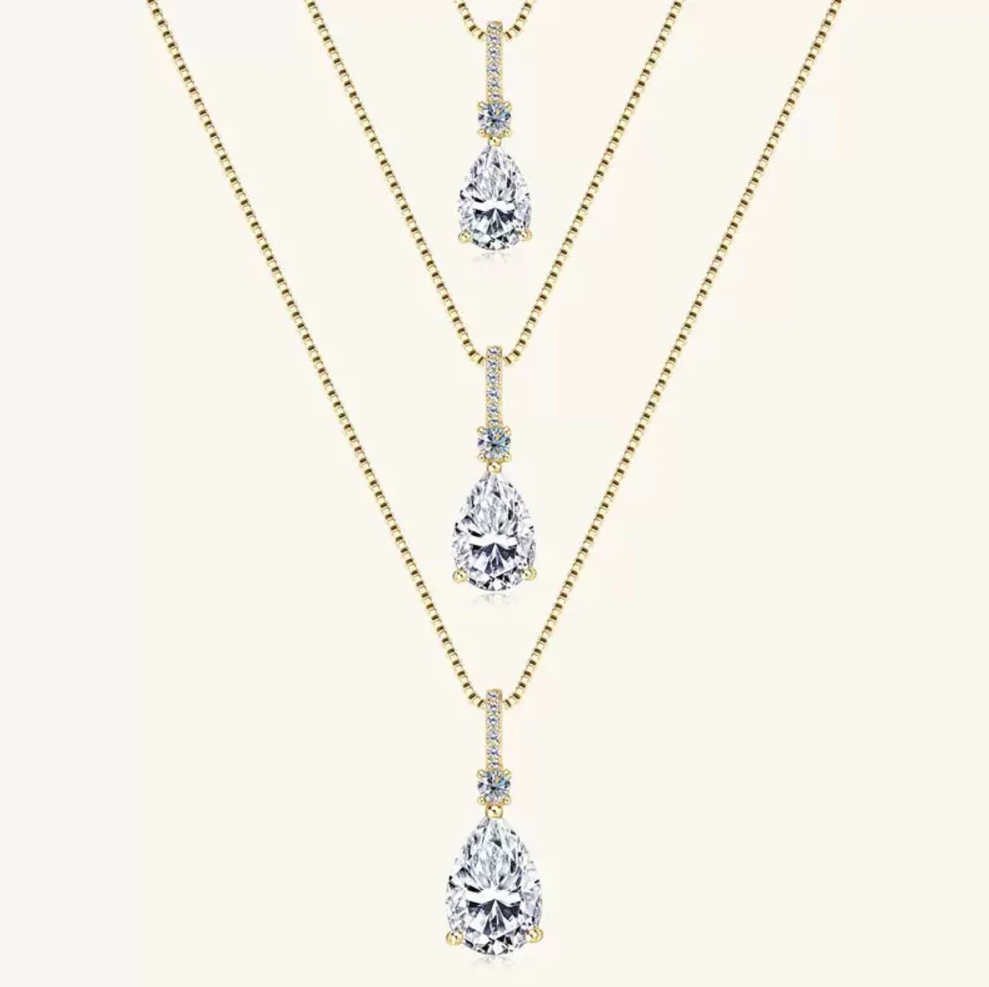 Fairy |Advanced sense D color all Moissanite necklace new luxury pendant 925 sterling silver Moissanite pendant temperament
Fairy |Advanced sense D color all Moissanite necklace new luxury pendant 925 sterling silver Moissanite pendant temperament