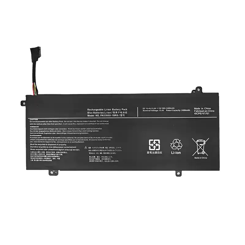 Аккумулятор для ноутбука PA5366U-1BRS 15.4V 38.1Wh для Toshiba Dynabook Satellite Pro L50 L50-G Series 4ICP6/47/61 PA5366 PA5366u
Аккумулятор для ноутбука PA5366U-1BRS 15.4V 38.1Wh для Toshiba Dynabook Satellite Pro L50 L50-G Series 4ICP6/47/61 PA5366 PA5366u
