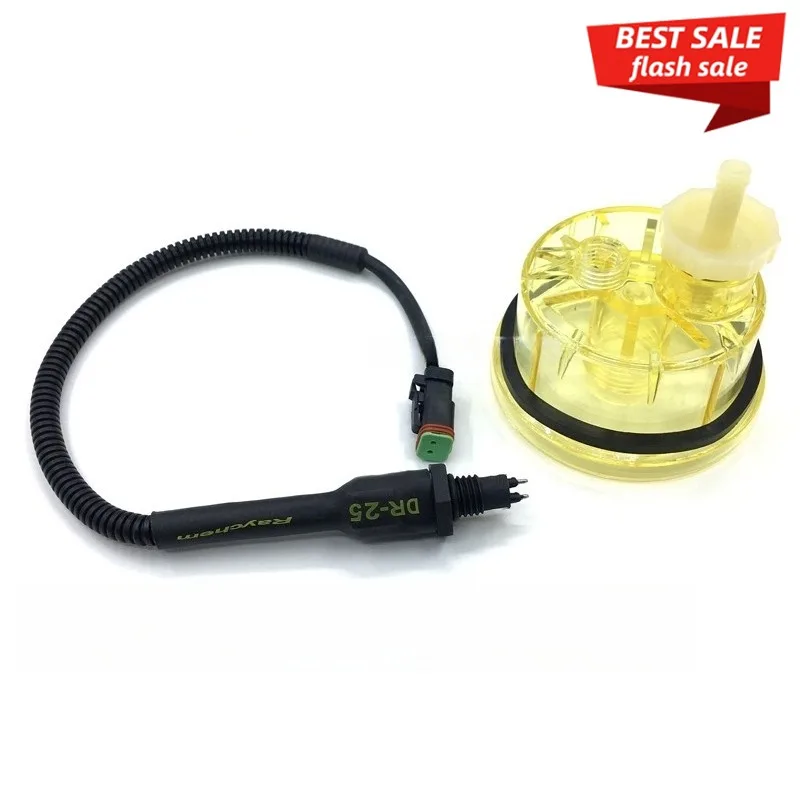 Excavator Parts for Komatsu PC200/210/220/240-8 Oil-water Separator Water Cup Sensor
Excavator Parts for Komatsu PC200/210/220/240-8 Oil-water Separator Water Cup Sensor