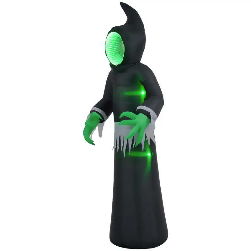 HOMCOM 8ft Inflatable Halloween Mirror Face Ghost, Blow Up LED Display for Garden Indoor Outdoor
HOMCOM 8ft Inflatable Halloween Mirror Face Ghost, Blow Up LED Display for Garden Indoor Outdoor