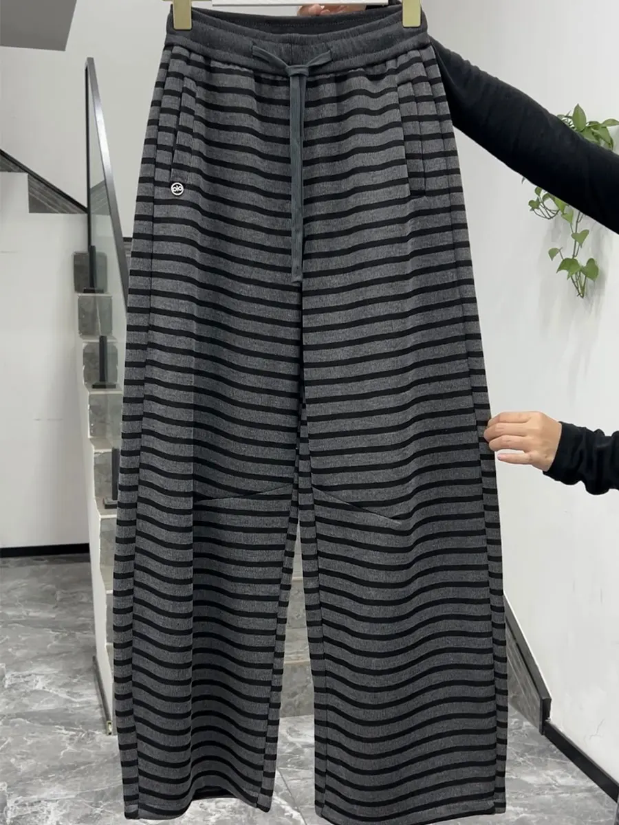 High Waist Fce Lined Wide Leg Casual Pants Women Loose plus Size Slimming Drapey Trousers Comfortable Breathable Cotton
High Waist Fce Lined Wide Leg Casual Pants Women Loose plus Size Slimming Drapey Trousers Comfortable Breathable Cotton