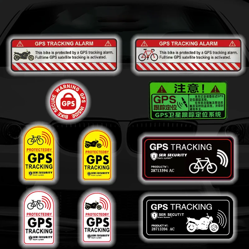 1Set Anti-theft GPS Tracker Security Warning Stickers Waterproof Luminous Decals for E-bike Motorcycle Car Accessories
1Set Anti-theft GPS Tracker Security Warning Stickers Waterproof Luminous Decals for E-bike Motorcycle Car Accessories