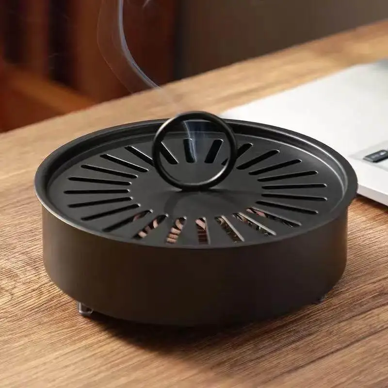 Home Use Incense Burner Creative Mosquito Holder Stainl Steel Atray Home Fraance Mosquito Coil Tray Fireproof
Home Use Incense Burner Creative Mosquito Holder Stainl Steel Atray Home Fraance Mosquito Coil Tray Fireproof