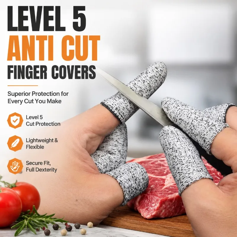 Cut-Proof Finger Sleeve Thick Wear-Resistant Anti-Slip Protective Thimble for Gardening Harvesting Carving Fishing Labor
Cut-Proof Finger Sleeve Thick Wear-Resistant Anti-Slip Protective Thimble for Gardening Harvesting Carving Fishing Labor