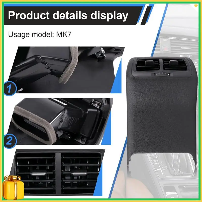 Premium Rear Armpit Rear Air Outlet Air Conditioning Air Outlet Belt Cover Plate 5GG 819 203 For Golf 7 MK7
Premium Rear Armpit Rear Air Outlet Air Conditioning Air Outlet Belt Cover Plate 5GG 819 203 For Golf 7 MK7
