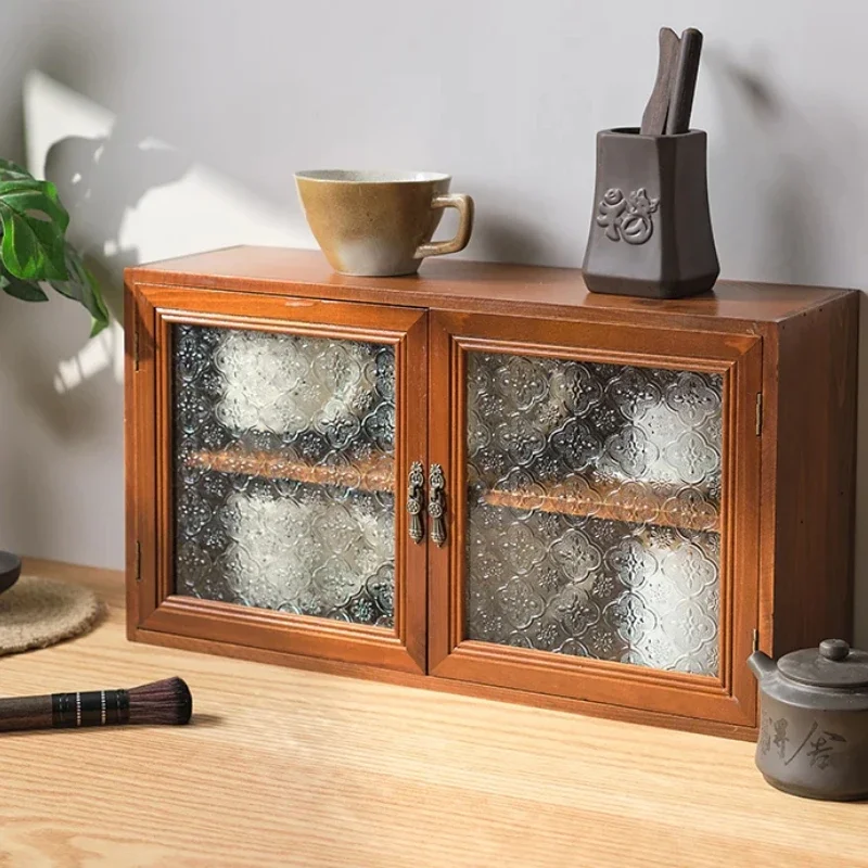Vintage Wooden Debris Storage Box Office Display Cabinet Perfume and Cosmetics Desktop Organizer
Vintage Wooden Debris Storage Box Office Display Cabinet Perfume and Cosmetics Desktop Organizer