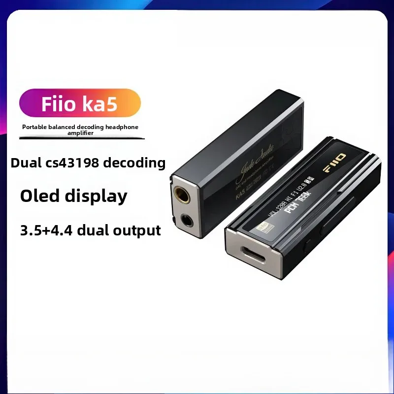 Ka5 mini headphone amplifier - portable hifi balanced dac & headphone amp combo
Ka5 mini headphone amplifier - portable hifi balanced dac & headphone amp combo
