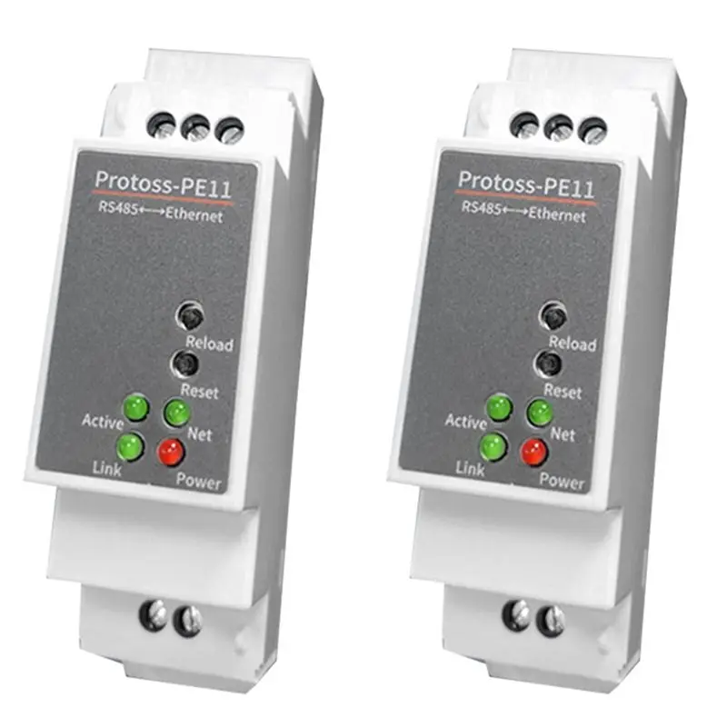 A79I 2X DIN-Rail Serial Port RS485 To Ethernet Converter Server Protoss MQTT PE11-H Support Modbus TCP RTU
A79I 2X DIN-Rail Serial Port RS485 To Ethernet Converter Server Protoss MQTT PE11-H Support Modbus TCP RTU